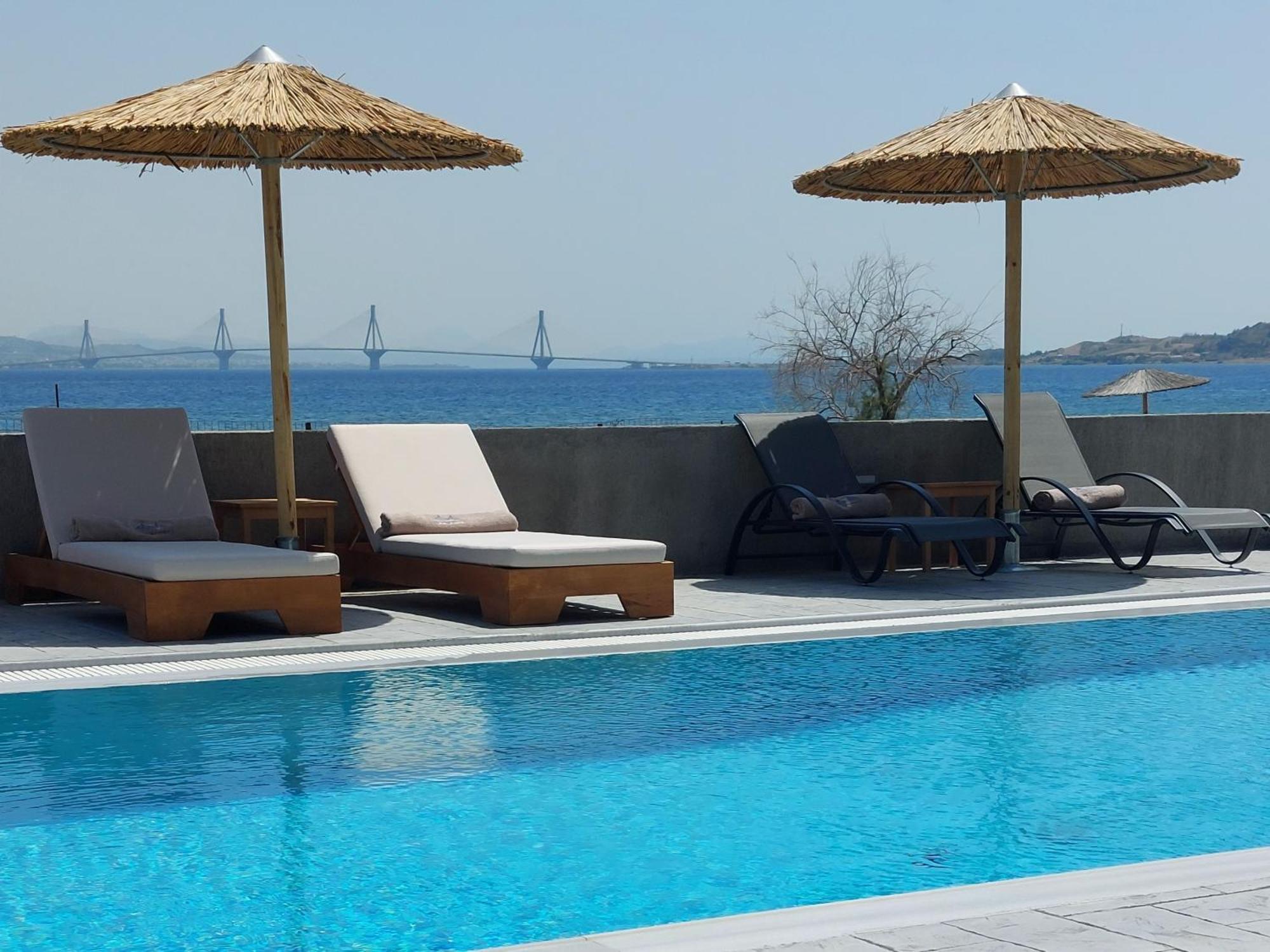 Santa Domenica Nafpaktos - Rooms And Apartments By The Sea 외부 사진