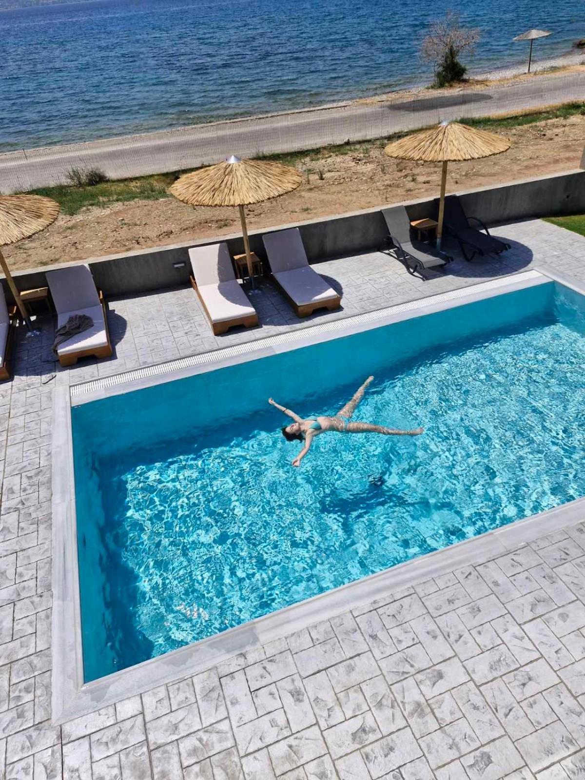 Santa Domenica Nafpaktos - Rooms And Apartments By The Sea 외부 사진